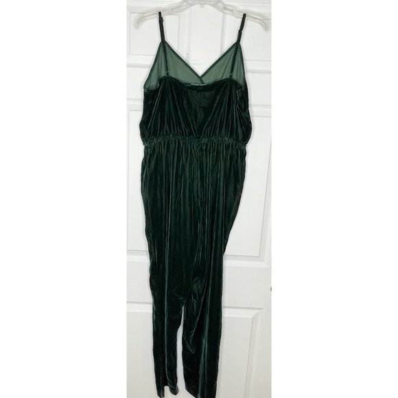 NWT Cupcakes & Cashmere Budapest Velvet Jumpsuit L - Picture 11 of 14